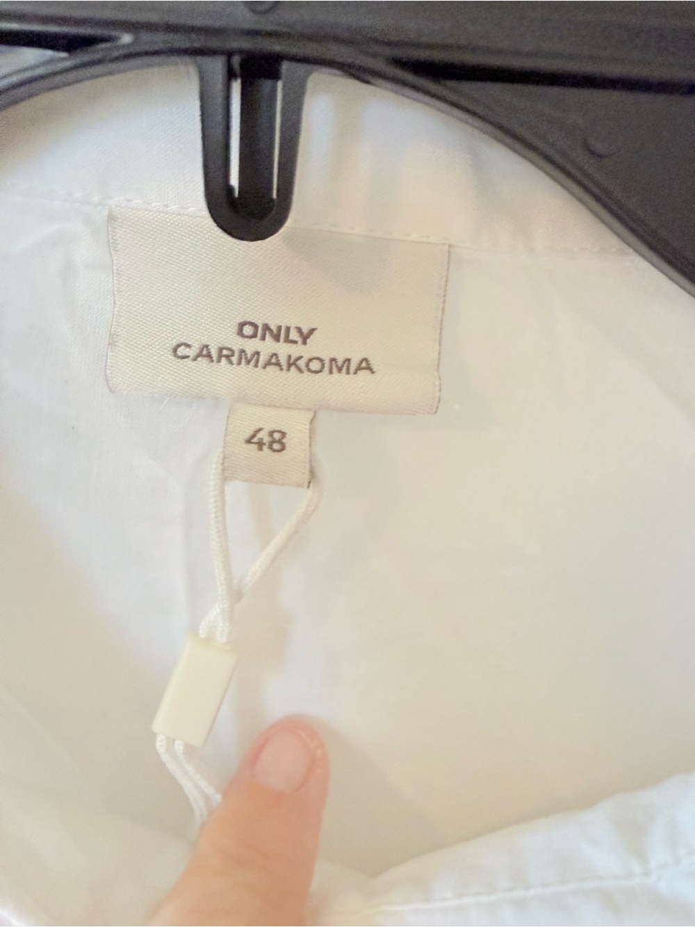 Carmakoma Crisp White Collared Shirt - Picture 2 of 6
